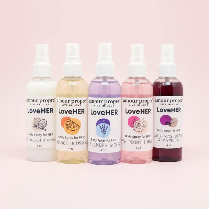 Love HER Body Spray FOR HER. for wholesale by Amour Propre