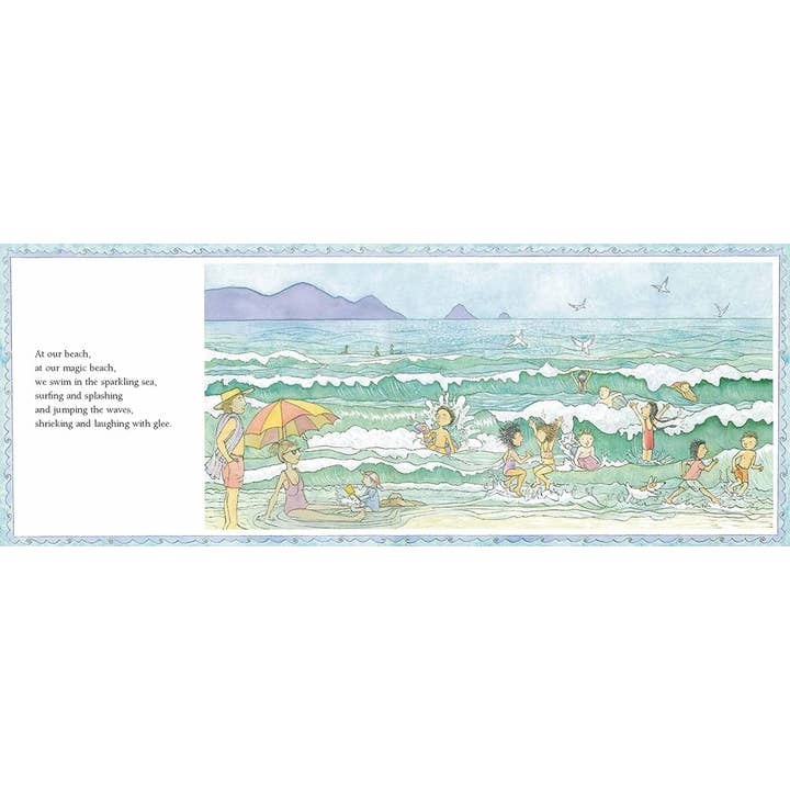 Magic Beach 30th Anniversary Edition Hardcover Book for wholesale by Ponchik Babies + Kids