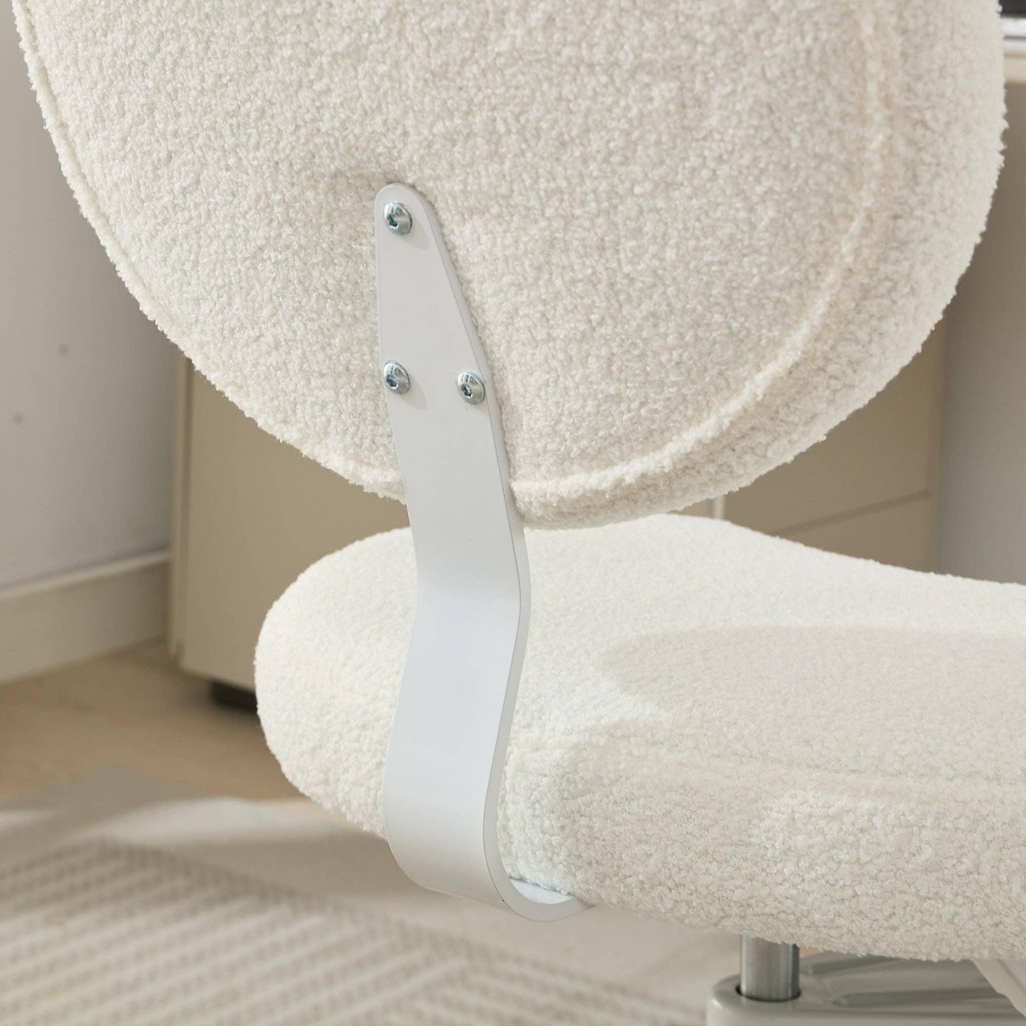 39F Inc. - Wholesale Chair - Meditation Chair Plus with Wheels, Cross Legged Chair, Ivory12