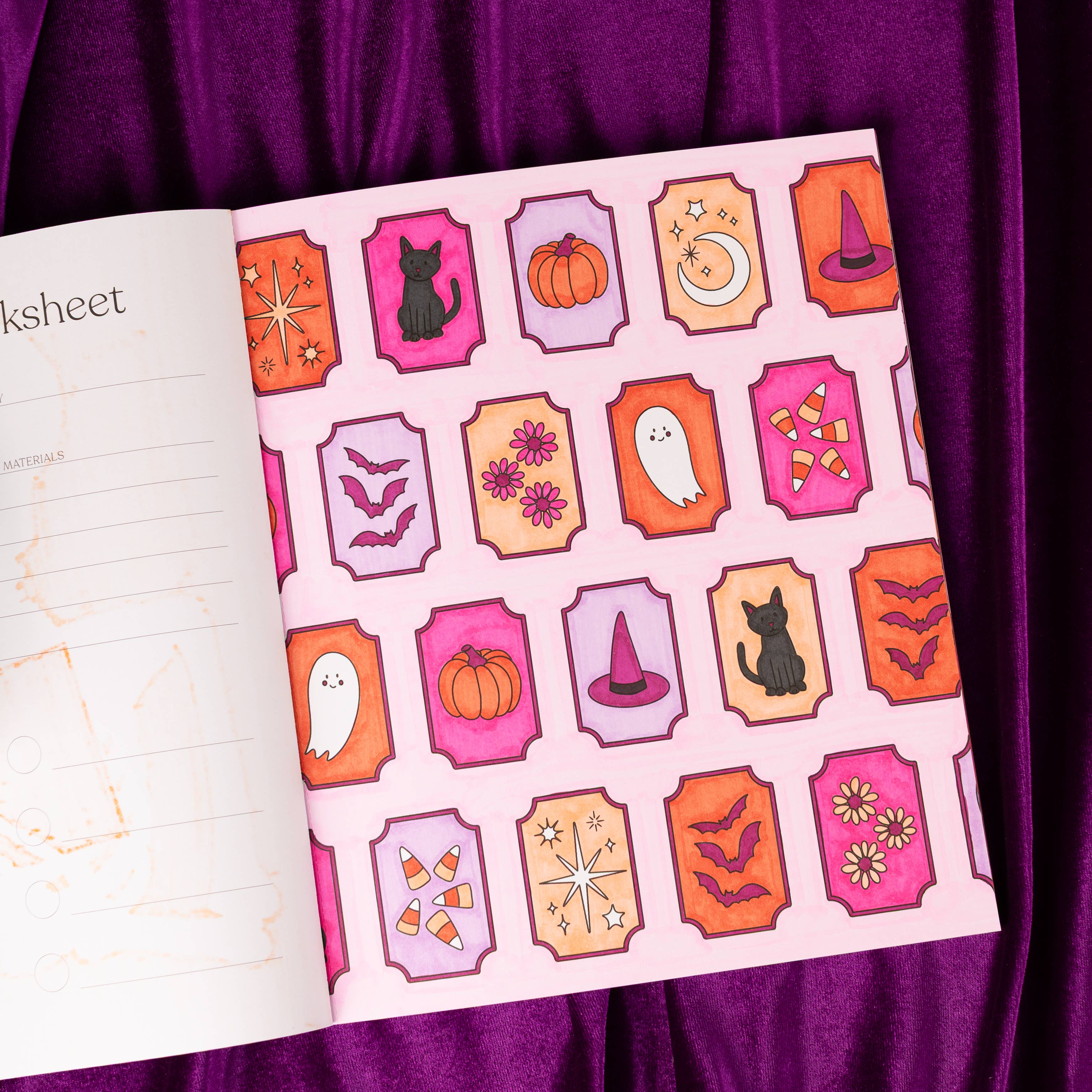 Elyse Breanne Design - Wholesale Coloring & Activity Book - Adult - Sweet & Spooky Coloring Book5