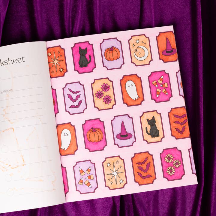 Elyse Breanne Design - Wholesale Coloring & Activity Book - Adult - Sweet & Spooky Coloring Book5