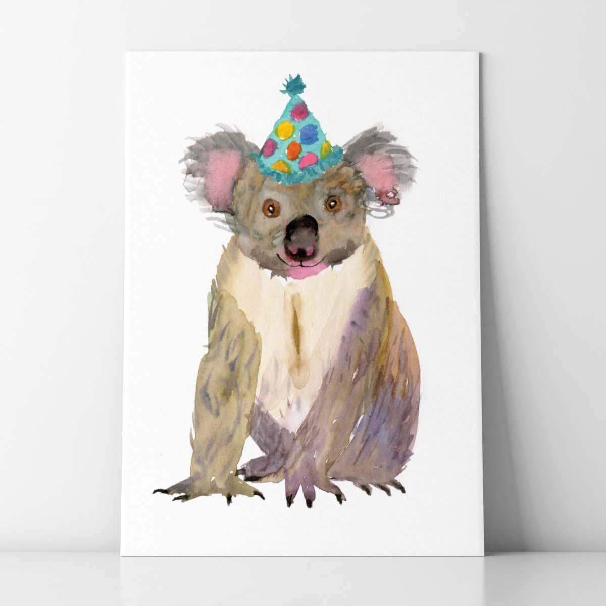 Rosie Webb illustrations - Wholesale Art Print - Party Koala Giclée Print2