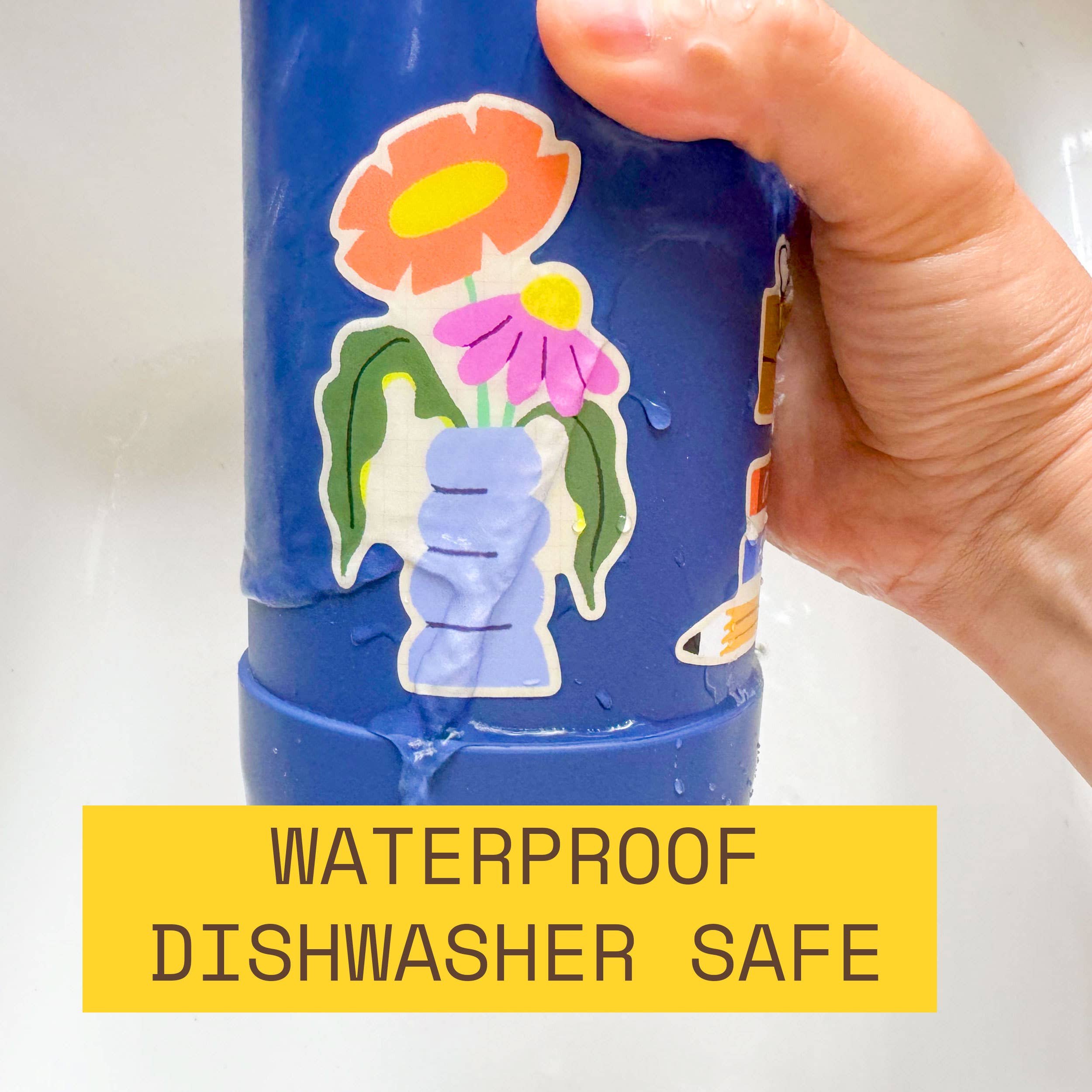 Esther Nariyoshi Illustrations - Wholesale Sticker - Dishwasher Safe Stickers Illustrated Layer Cake Sticker1