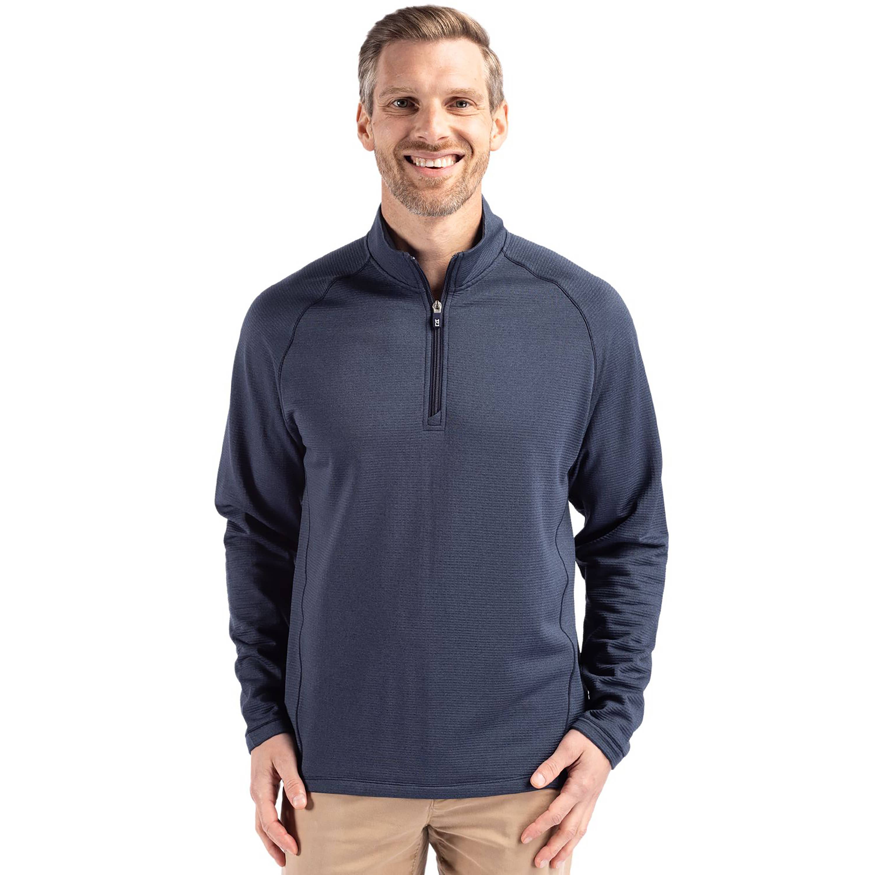 Cutter & Buck - Wholesale Sweatshirt - Men's - Cutter & Buck Peshastin Eco Mens Half Zip Pullover5