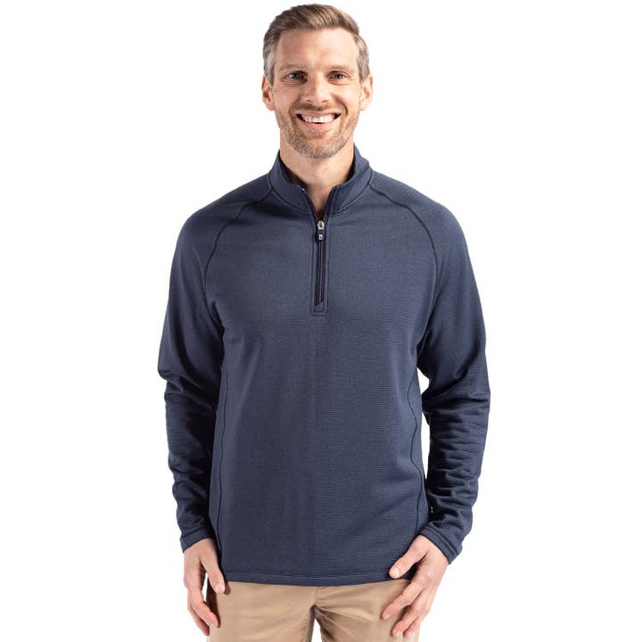 Cutter & Buck - Wholesale Sweatshirt - Men's - Cutter & Buck Peshastin Eco Mens Half Zip Pullover5