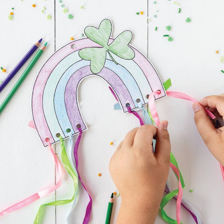 My Mind’s Eye - Vendita all'ingrosso Kit per lavoretti fai da te - Bambini - PLKC78 - Progetto Arcobaleno di Nastri