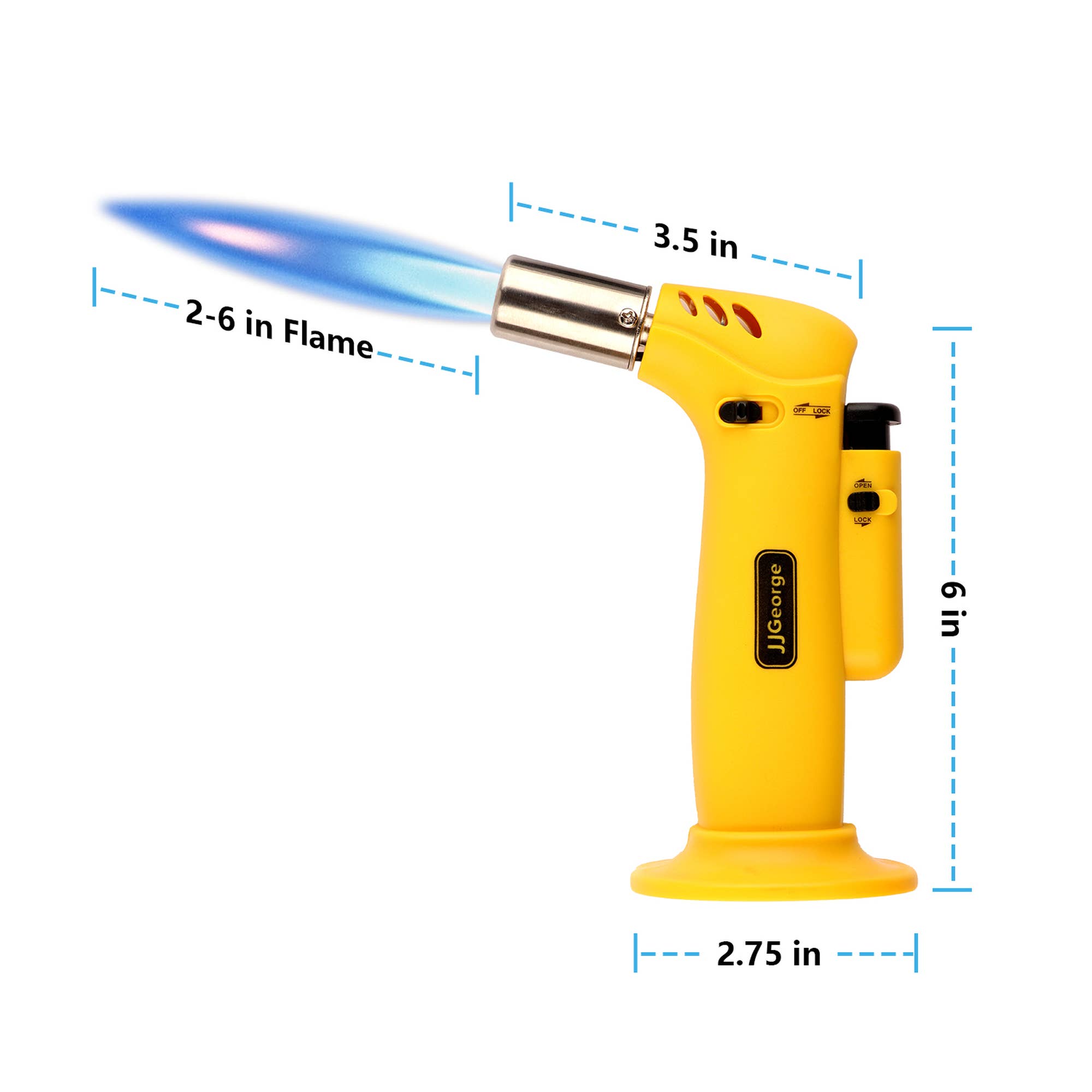 JJGeorge - Wholesale Lighter - Yellow Jacket Culinary Torch3