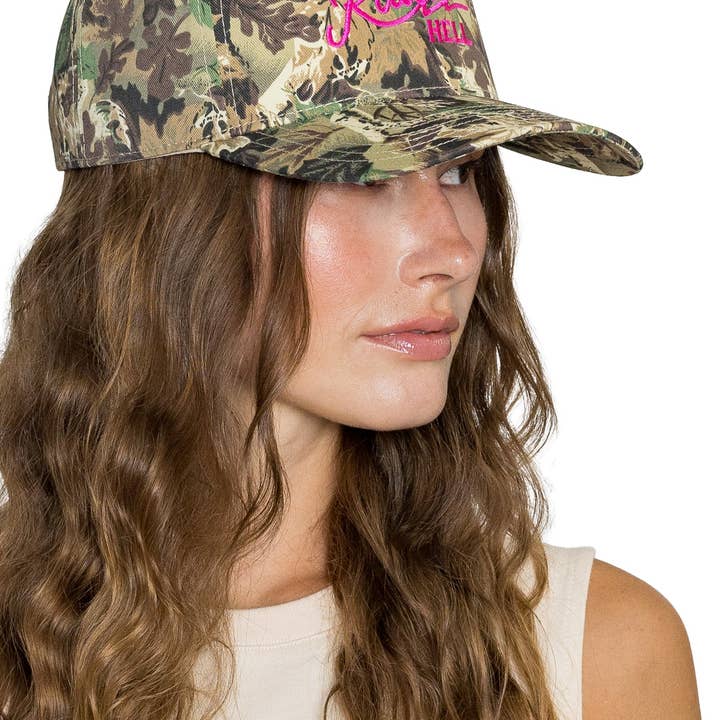 Raisin Hell Camo Snapback for wholesale on Faire3