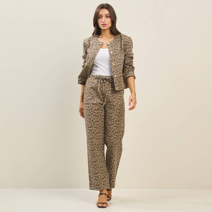 Leopard jacket for wholesale on Faire6