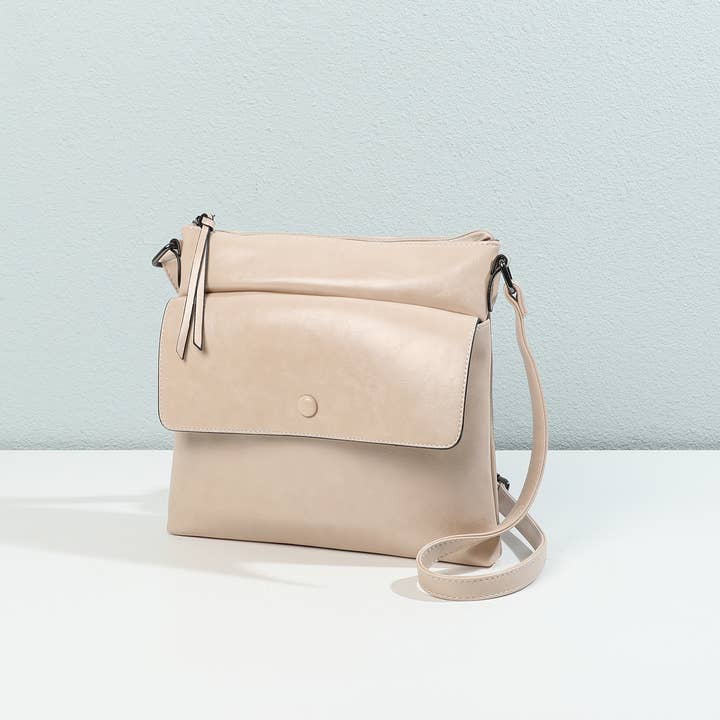 INES DELAURE - Vente Sac porté épaule – femme - Pochette zippée, bandoulière réglable