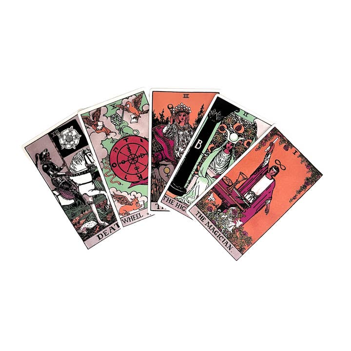 Vieux Monde – wholesale Tarot-kort – Pastell Tarotkortlek & Guide | Klassisk RWS Tarotdesign