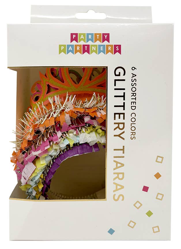 Party Partners - Wholesale Party Hat/Crown - Glitter Tiaras