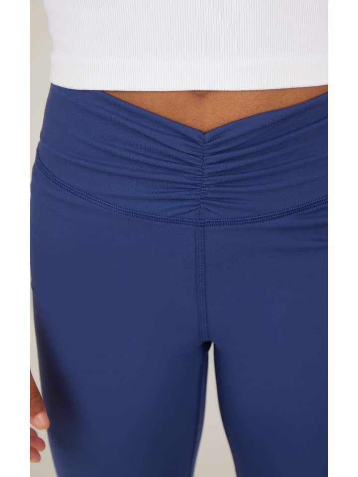 90 Degree by Reflex - Wholesale Pants - Kids - Girls Lux Everyday Waist Band Ruching Flared Pant