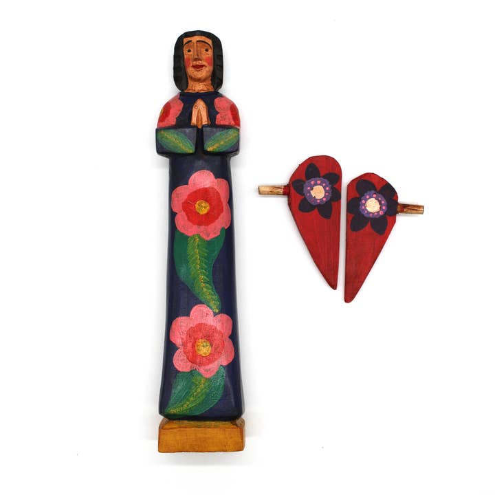 Magnolia Casual - Wholesale Decorative Figurine - Wooden - Angel Figure - Home Decor5