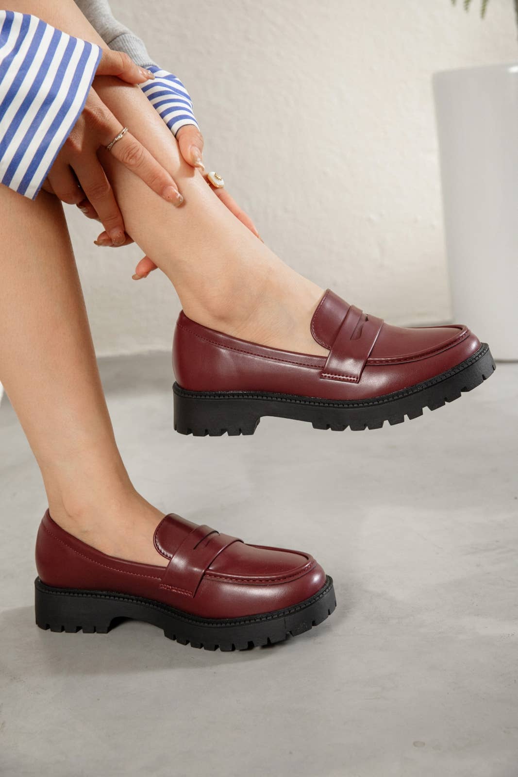 ERYNN - Wholesale Loafers - Women's - THICK-SOLED LOAFER - luigi11