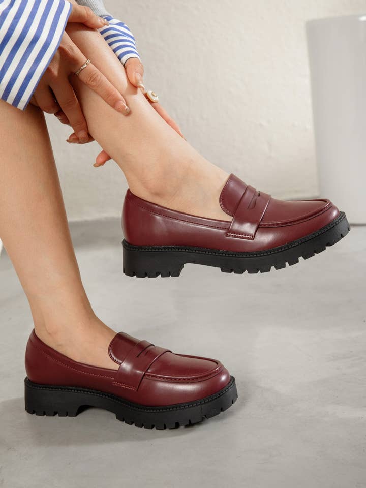 ERYNN - Wholesale Loafers - Women's - THICK-SOLED LOAFER - luigi11