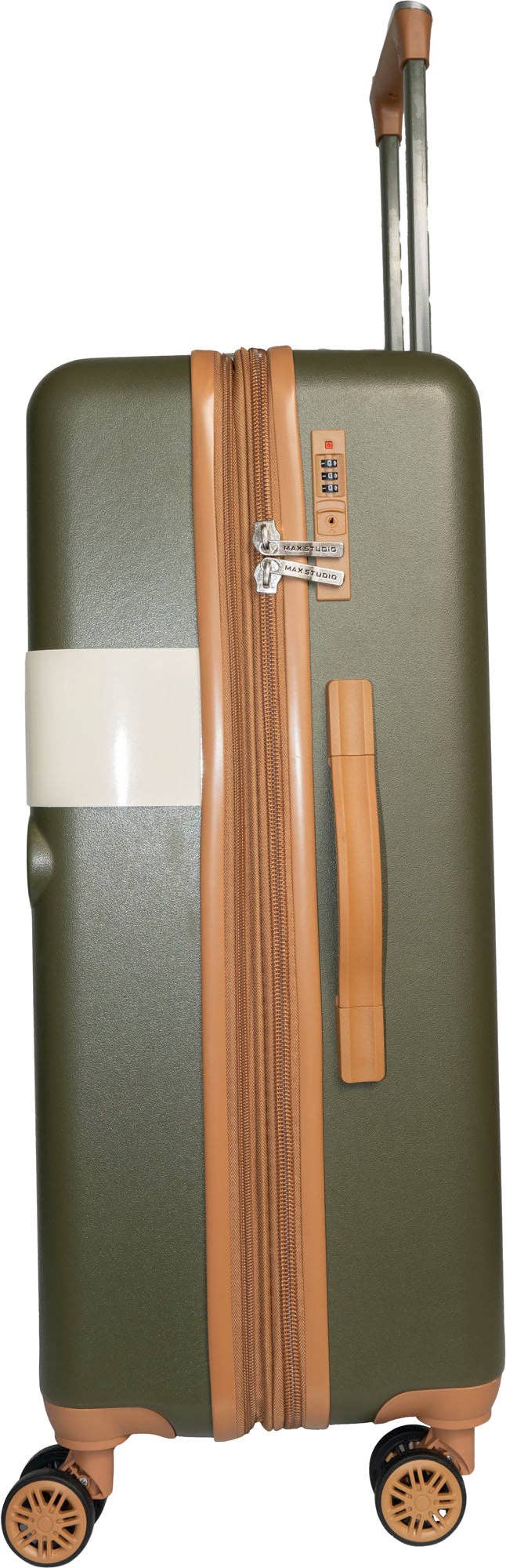  OLIVE Max Studio ABS 3-Piece Hard Sided The Lisbon Luggage Set for wholesale on Faire4