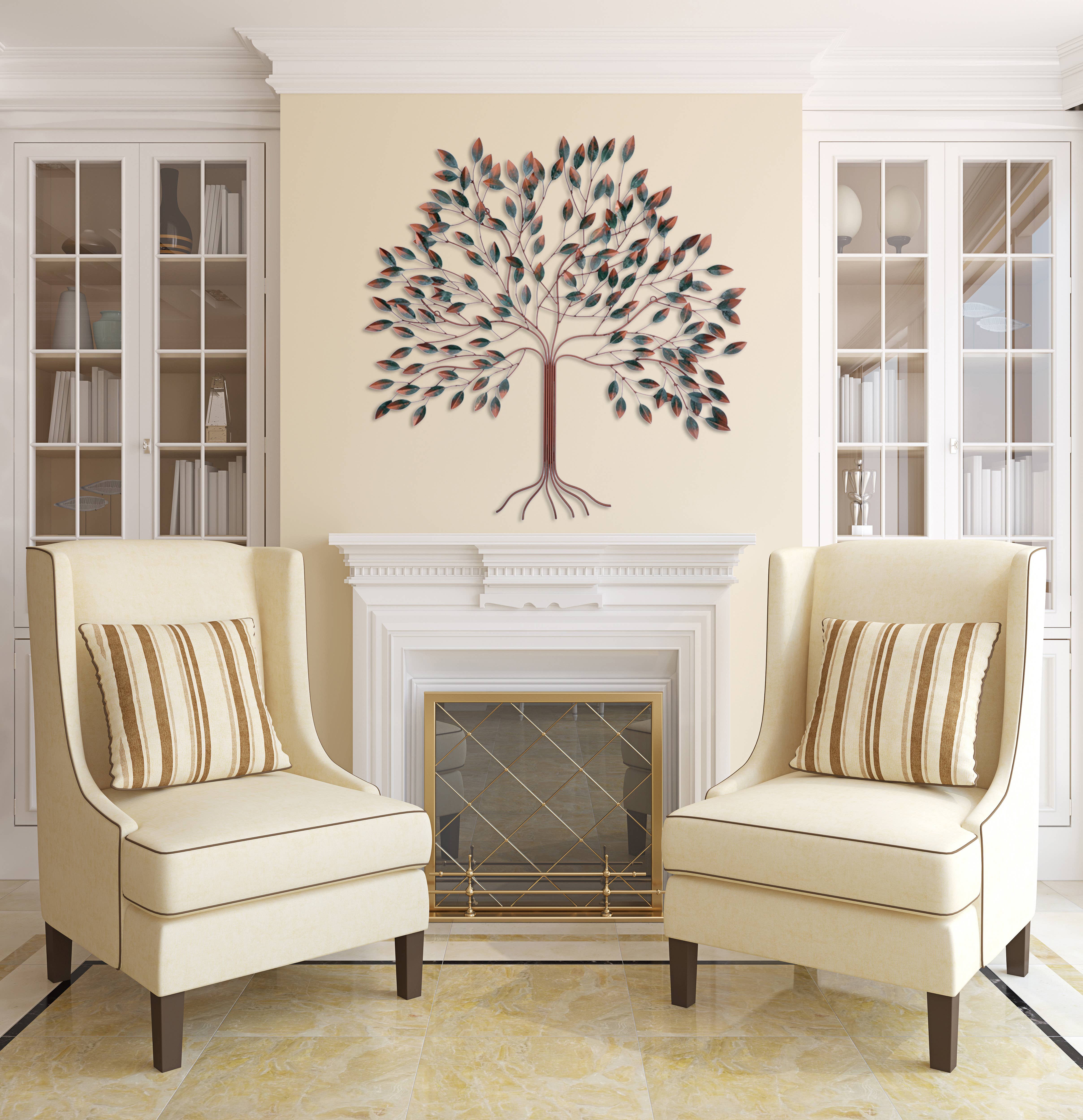 Peterson Housewares & Artwares - Wholesale Wall Accent - Tree of Life Wall Mountable Original Artwork9