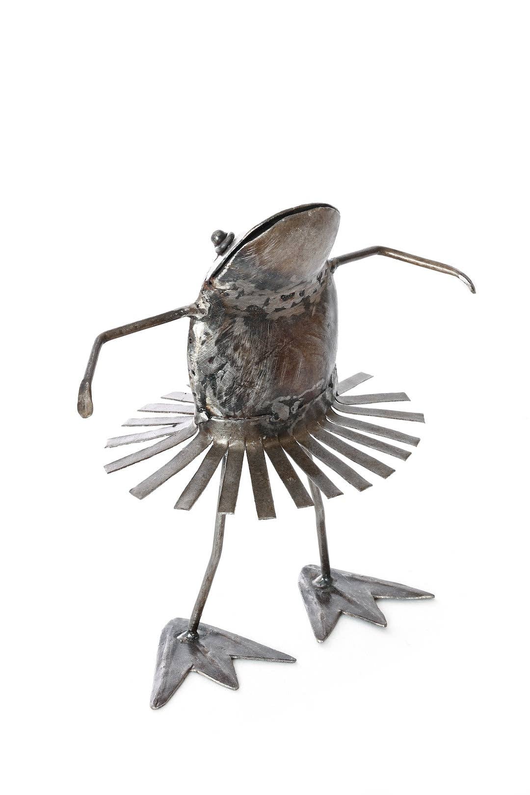Swahili | AFRICAN MODERN - Wholesale Sculpture - Metal Dancing Frog Sculpture4