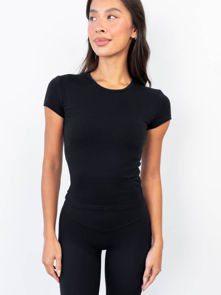 Vitality Basis® Full Tee - Midnight for wholesale by Vitality