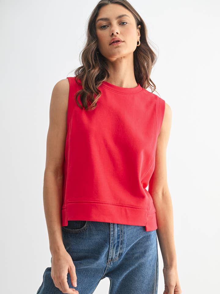 Wishlist Apparel - Wholesale Tank Top - Women's - FRENCH TERRY TANK TOP / WL25-10272T