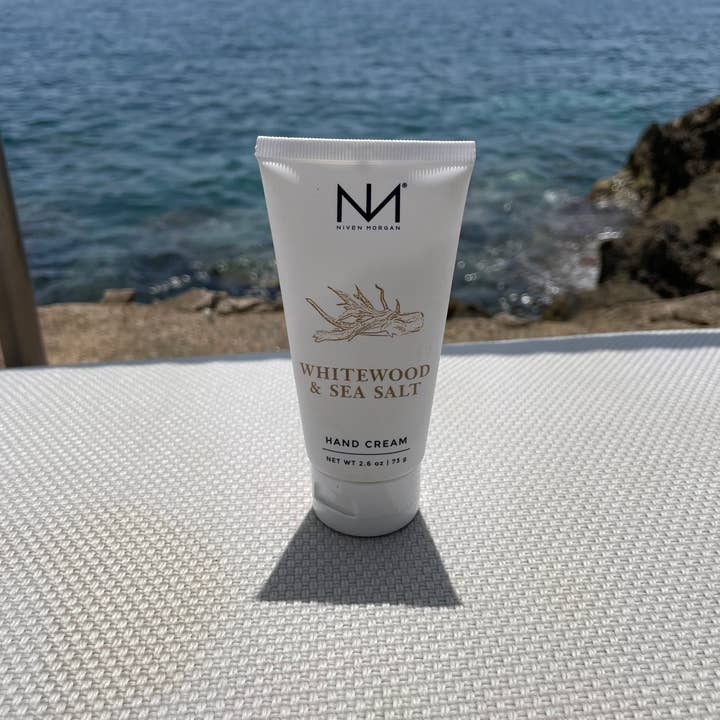 NIVEN MORGAN - Wholesale Hand Cream/Lotion - WHITEWOOD & SEA SALT - Travel Hand Cream3