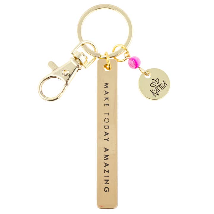 Karma - Wholesale Keychain - Women's - Sentiment Key Chain2