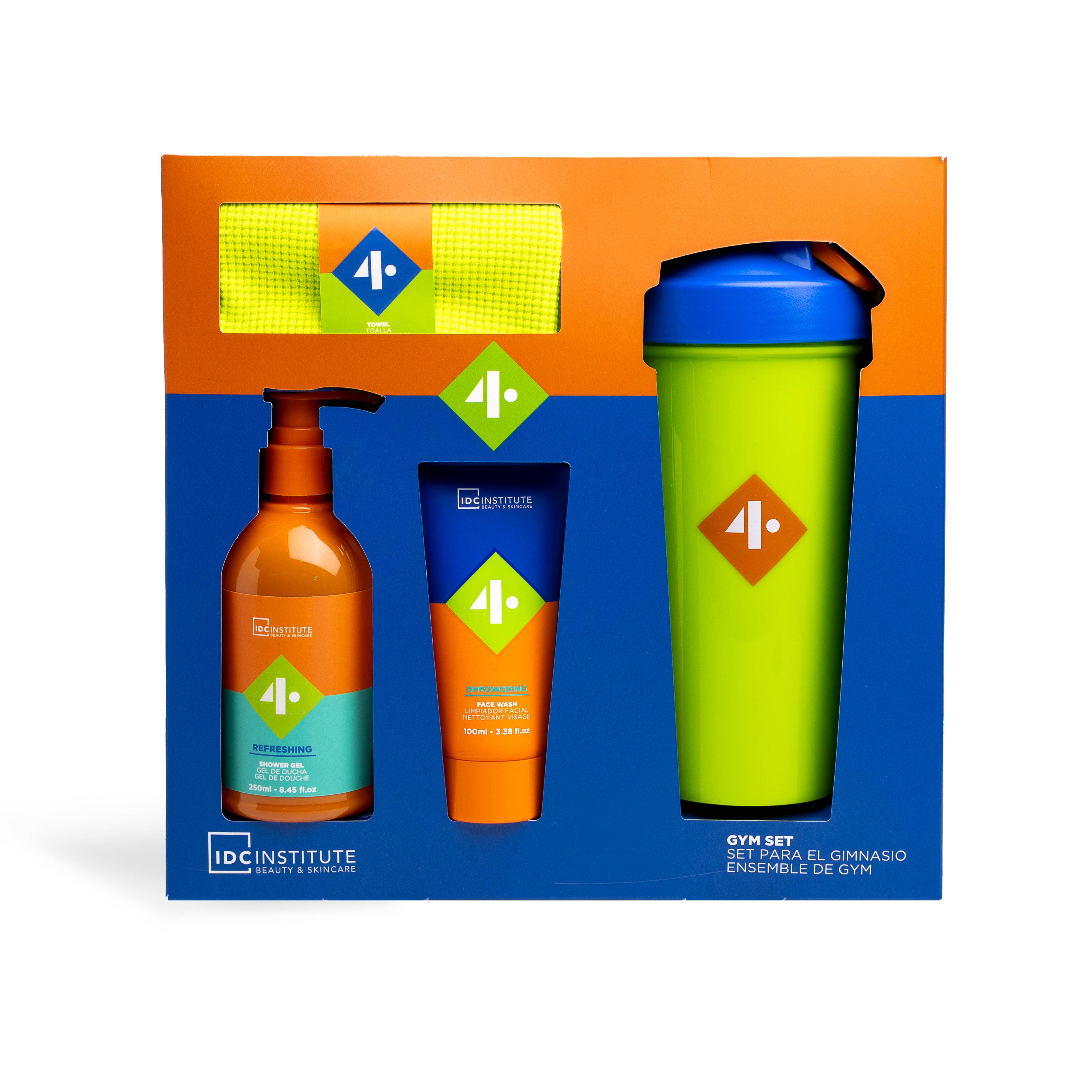 Aquarius Cosmetic SLU - Wholesale Bath & Body Set - Men's - IDC INSTITUTE MEN 4 GYM SET2