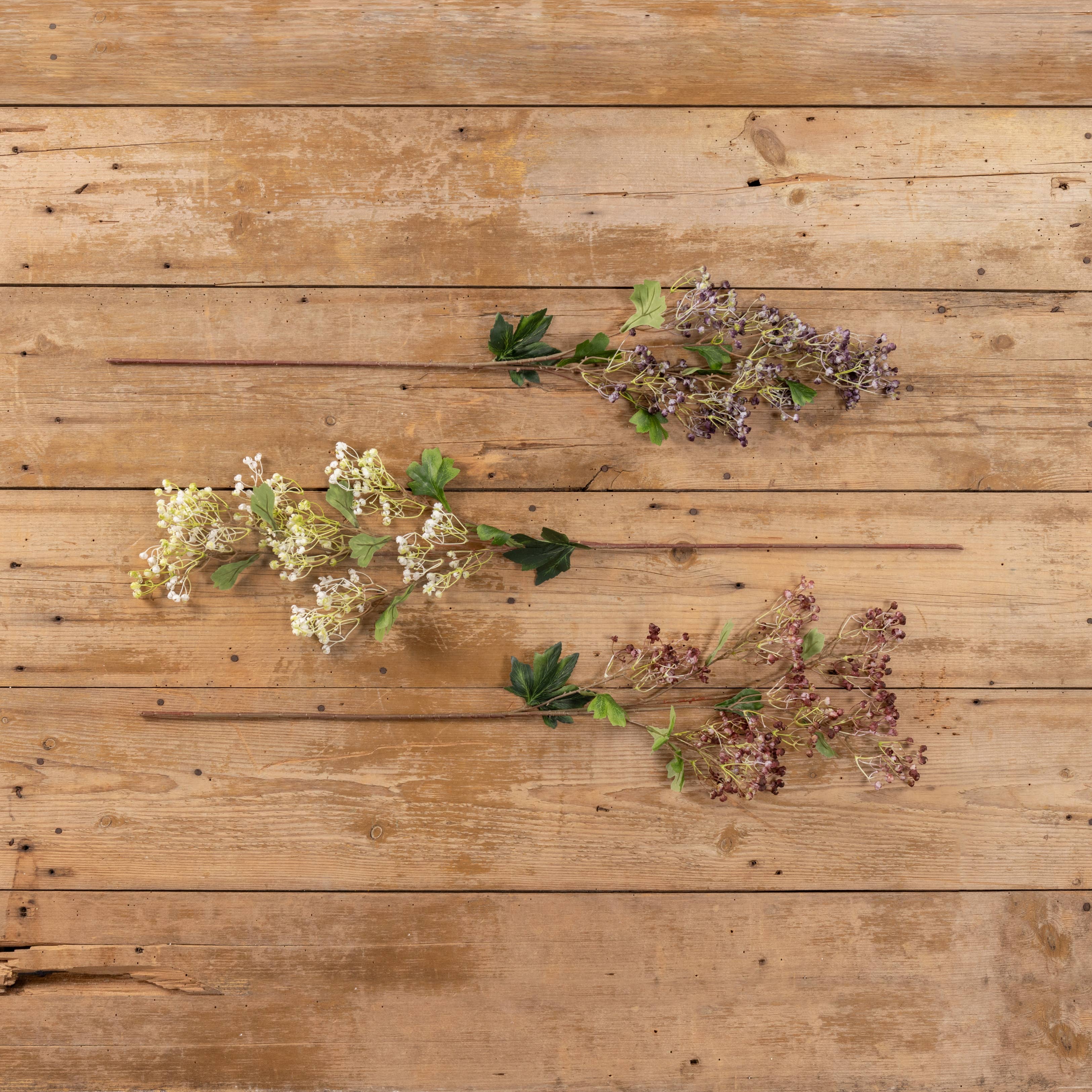 Ragon House - Wholesale Artificial Flowers - 34" WHITE WINTER DAPHNE SPRAY3