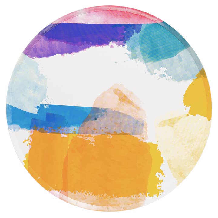 Multi Color Paper Plate for wholesale by Casa Fiesta