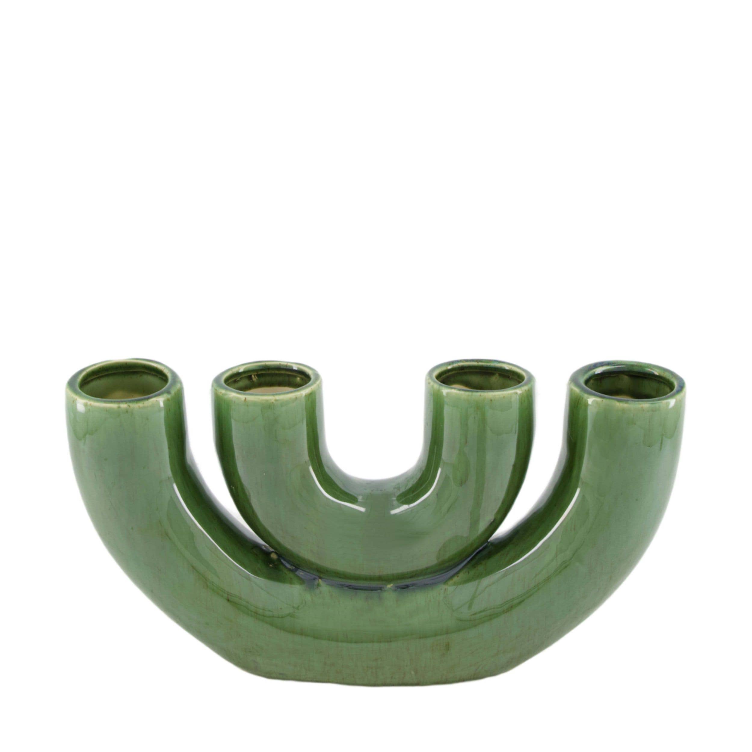 DRYdecorations - Wholesale Vase - Vaas green geometric 0