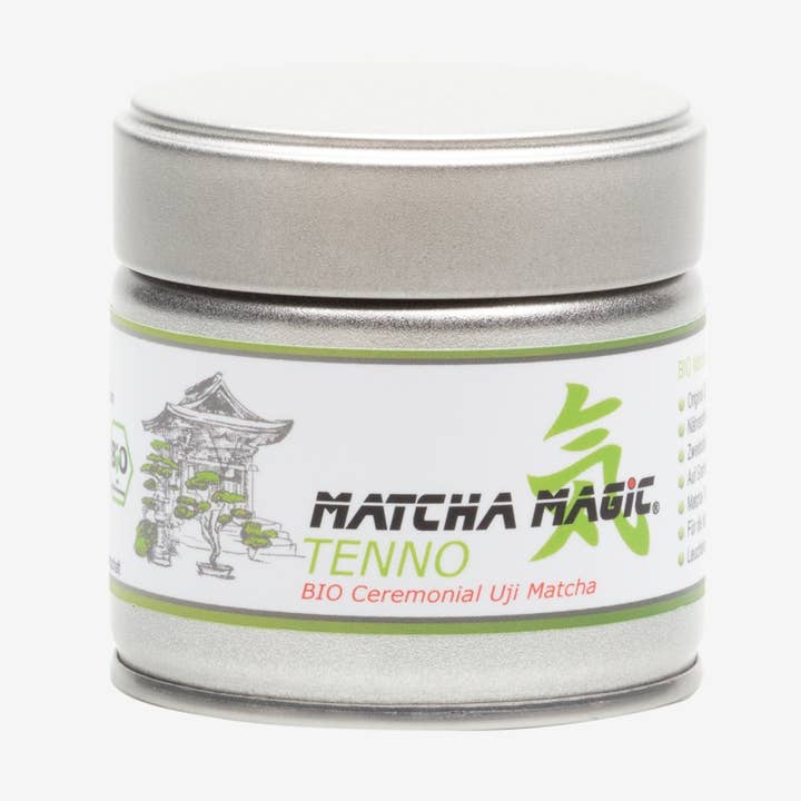 Ekologisk matcha TENNO – ceremoniell kvalitet (30 g/80 g) för wholesale av Matcha Magic