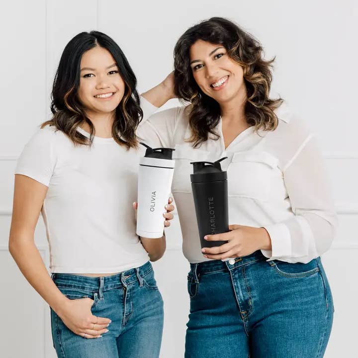 Weddingstar Inc. – wholesale Isolerade dryckesvaror – Proteinshaker i rostfritt stål – modern vertikal design2