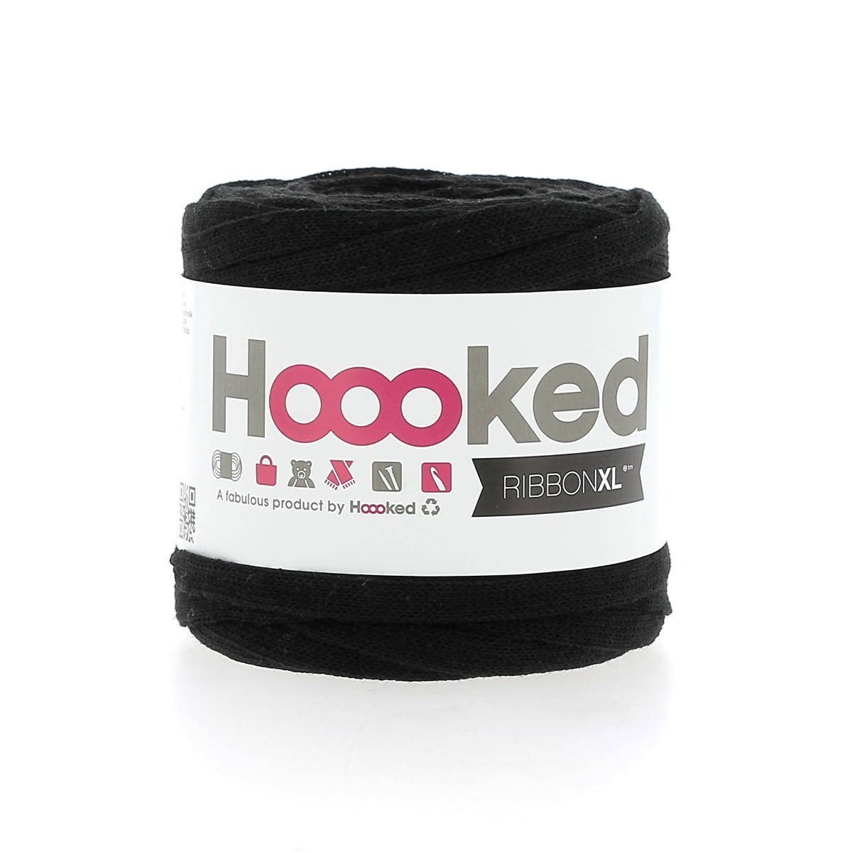 Hoooked Yarns - Vendita all'ingrosso Lana - Filo di tessuto riciclato Ribbon XL 125 g18