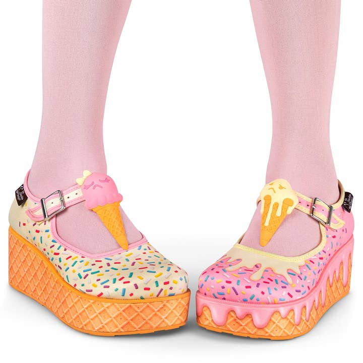 Hot Chocolate Design - Wholesale Platform Heels - Women's - Chocolaticas® I Melt For You Women's Mary Jane Platform4