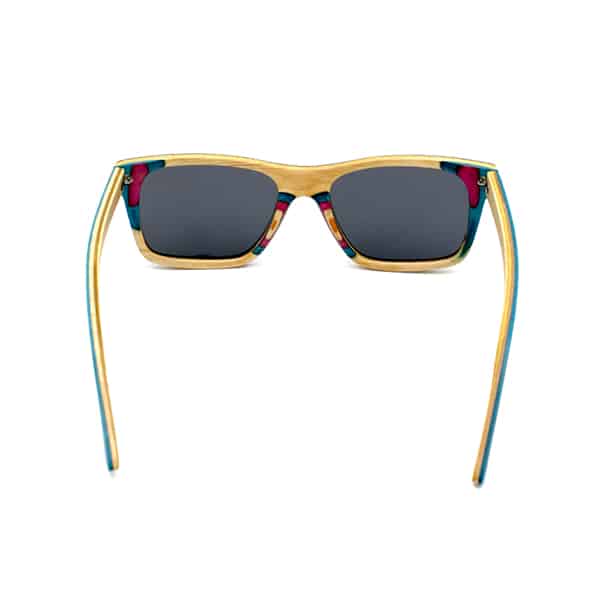 Woed - Vente Lunettes de soleil – unisexe - Lunettes de soleil Wayfarer Horizon en bois2