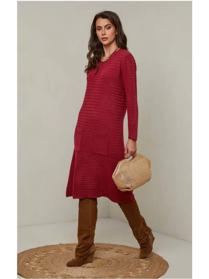LÉA & LUC - Wholesale Dress - Women's - Sweater dress REF. 1133220