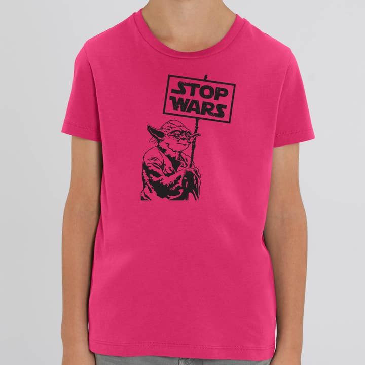 Stop Wars Kids T-Shirt for wholesale by Meeplings | Handmade in Berlin