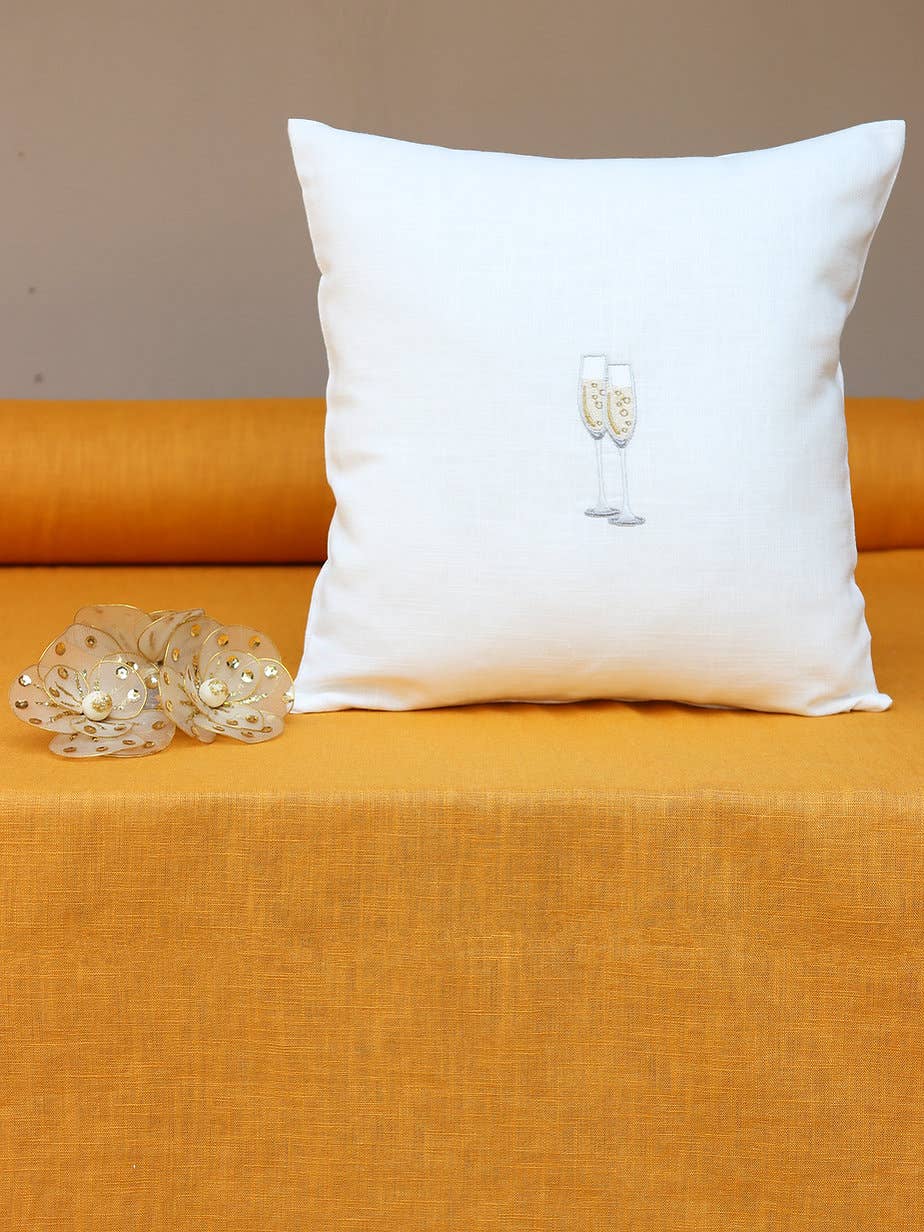 Giardino Segreto - Wholesale Throw/Decorative Pillow - BRINDISI pure linen pillow0