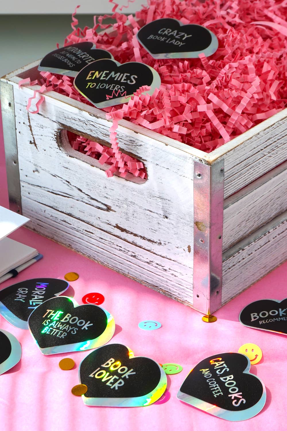 Creative Goodie - Wholesale Sticker - The book is always better - Bookish sticker book lover trope2