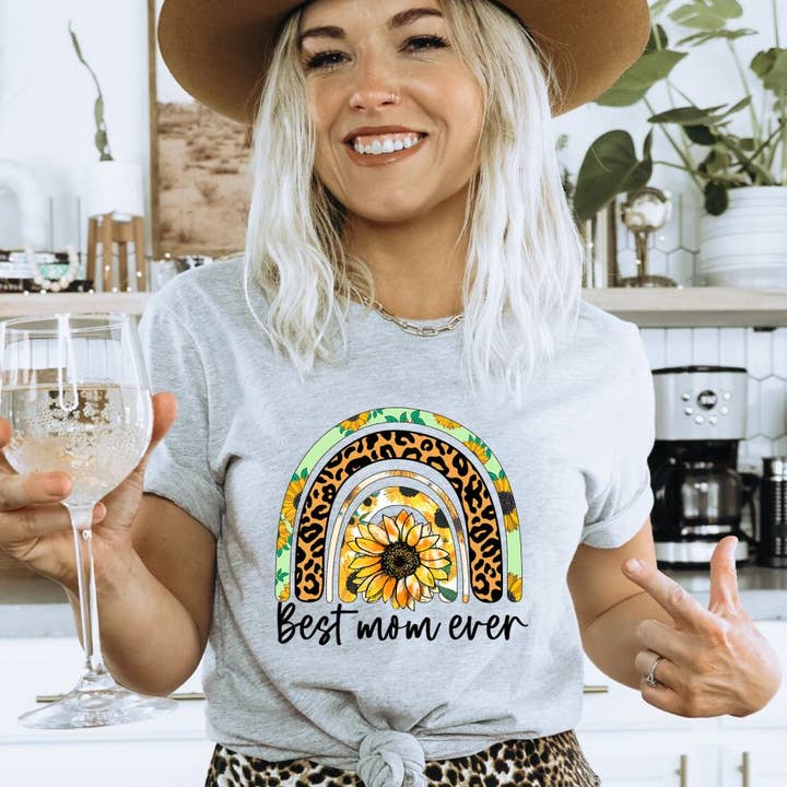 Best Mom Ever T-shirt | Graphic Tee for wholesale by KM Clothing