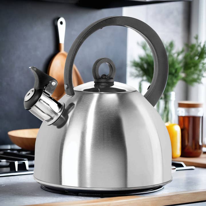 Oggi - Wholesale Kettle - Stovetop Kettle - Whistling 64 oz / 1.9 lt Stainless2