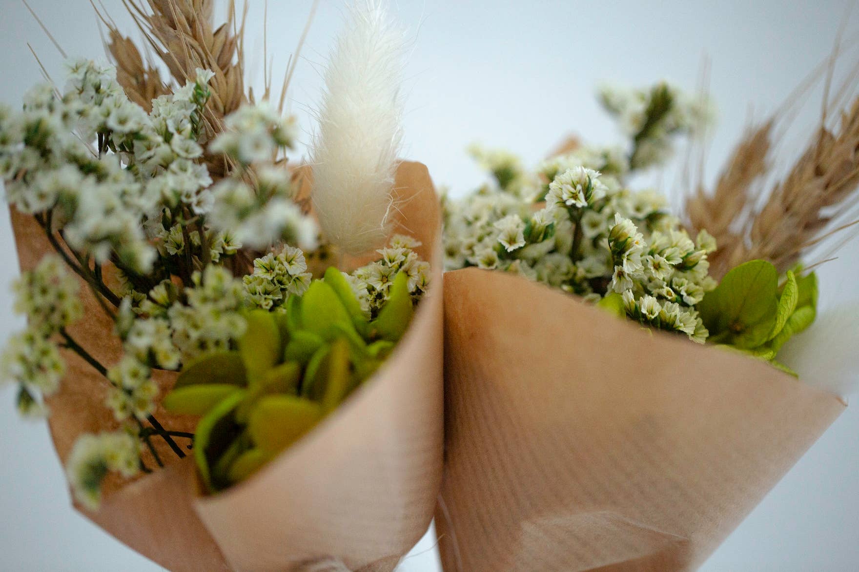 Green Blue Wrapped Mini Posies *NEW and Improved Colours for wholesale on Faire1