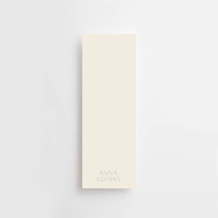 Anna Cosma – wholesale Bookmark – STAY GENTLE WITH YOURSELF - BOOKMARK - GOLD - GIFT TAG2