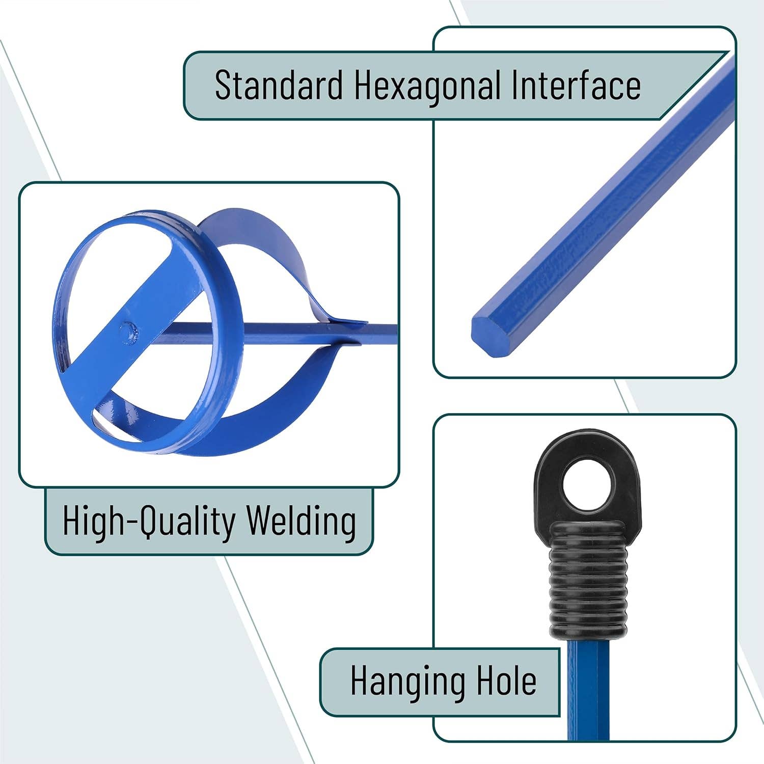 Bates Choice – wholesale Kitchen tool/gadget – Bates- Paint Mixer, 1 to 3 Gallon Buckets3