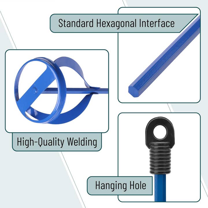 Bates Choice – wholesale Kitchen tool/gadget – Bates- Paint Mixer, 1 to 3 Gallon Buckets3