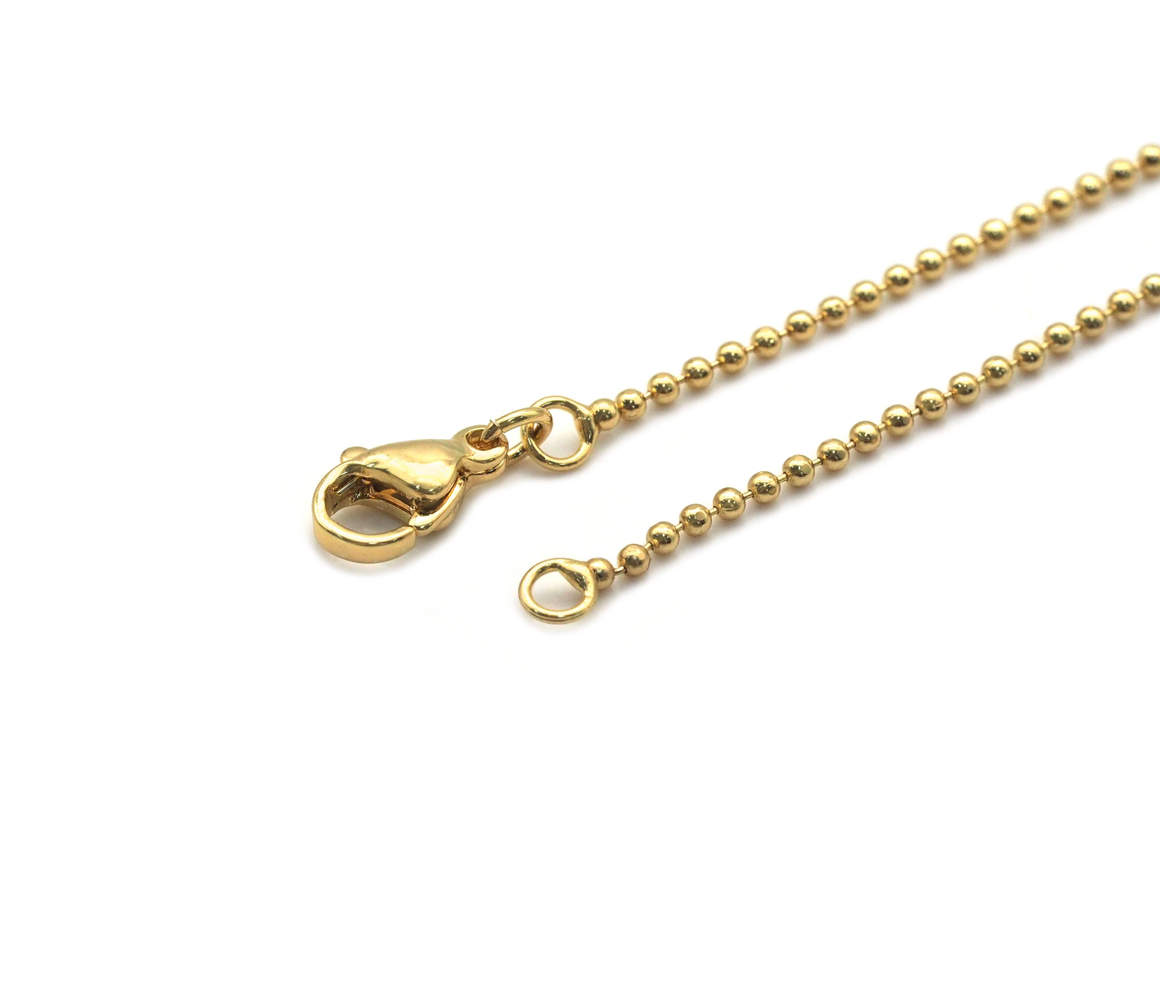BestBeads&Beyond - Wholesale Link & Chain Necklace - Ball chain Necklace, sku#JL1592