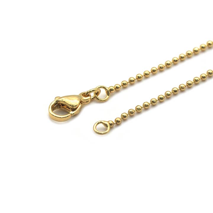 BestBeads&Beyond - Wholesale Link & Chain Necklace - Ball chain Necklace, sku#JL1592