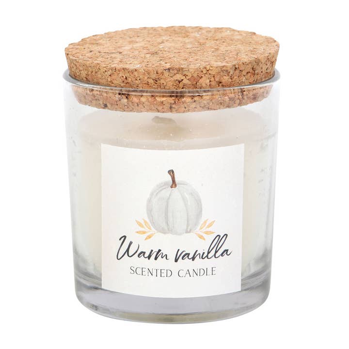 Something Different Wholesale - Wholesale Jar/Filled Candle - Warm Vanilla Fall and Autumn Candle