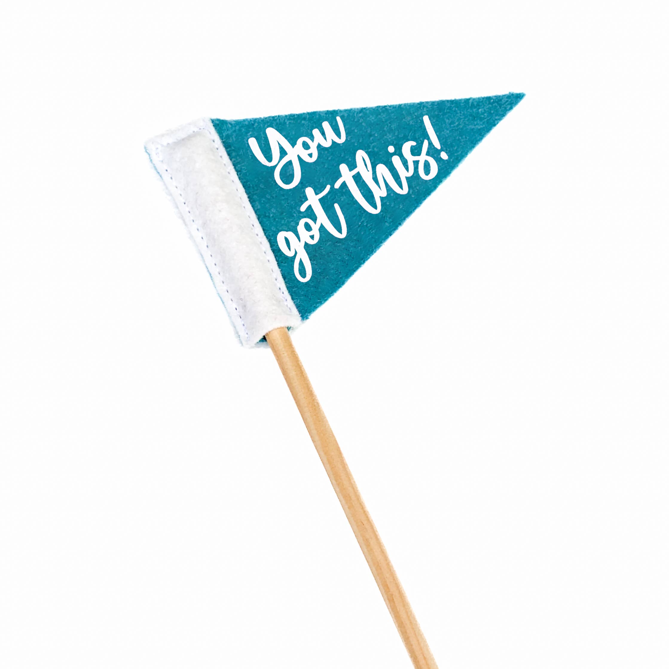 Pennant For Your Thoughts - Wholesale Flag - Tiny Message Pennant Flag | Wool Blend, Handmade in USA17